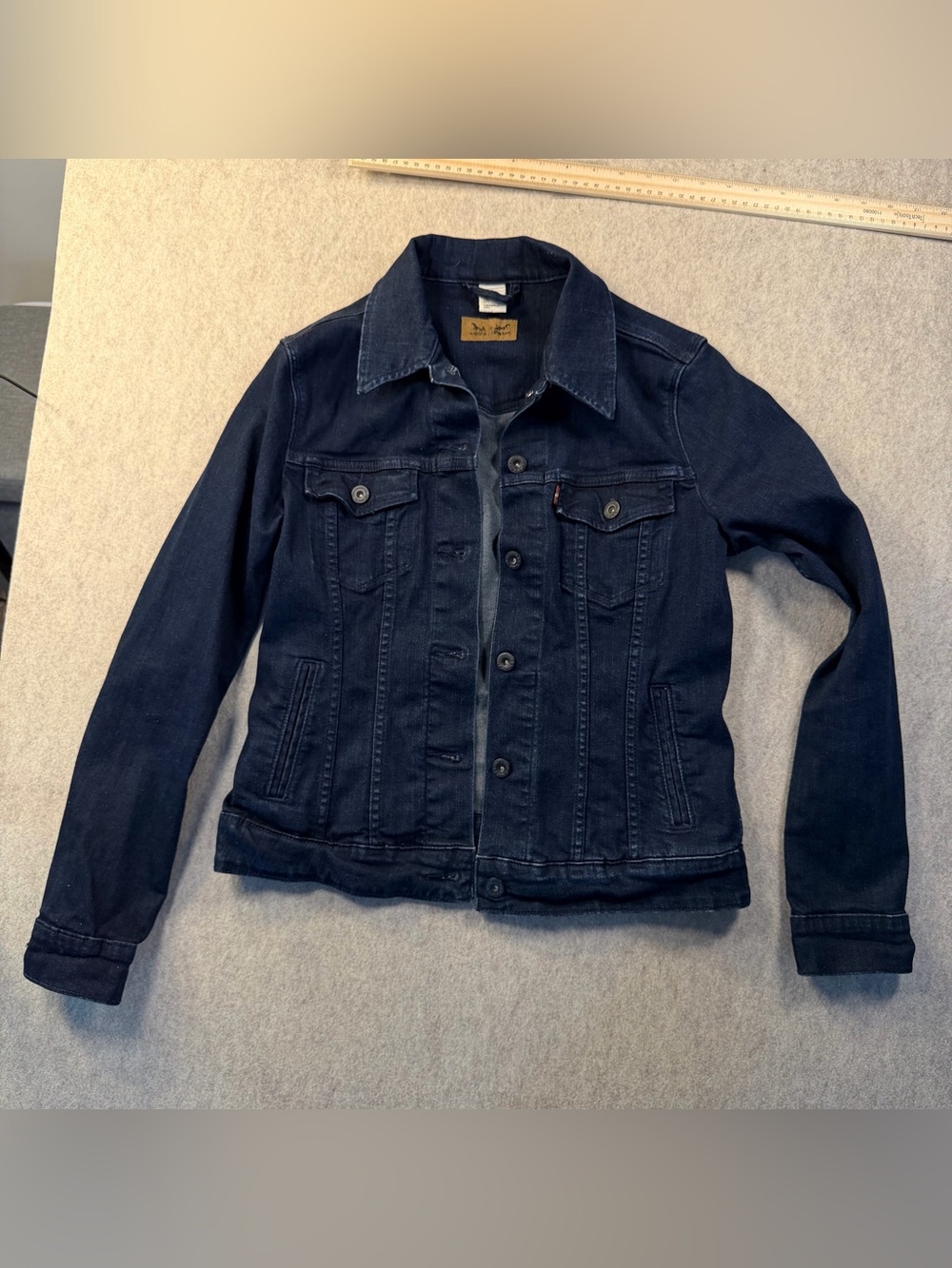 Levi’s Dark Wash Denim Jacket, size Medium